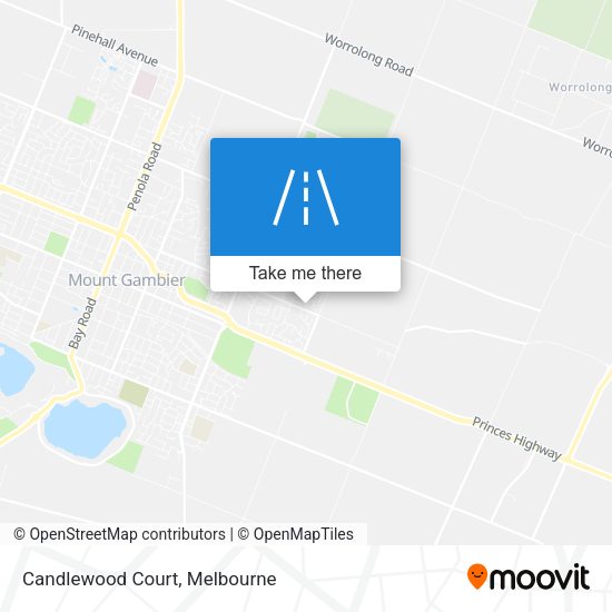 Candlewood Court map
