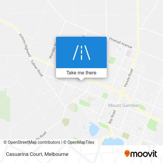 Casuarina Court map