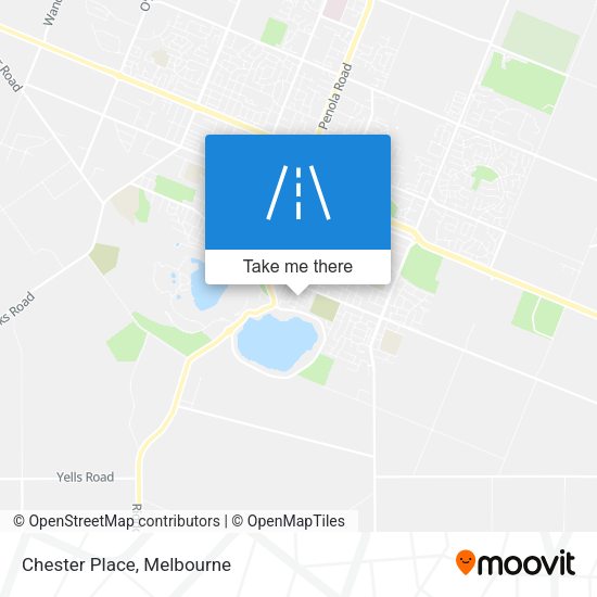 Chester Place map