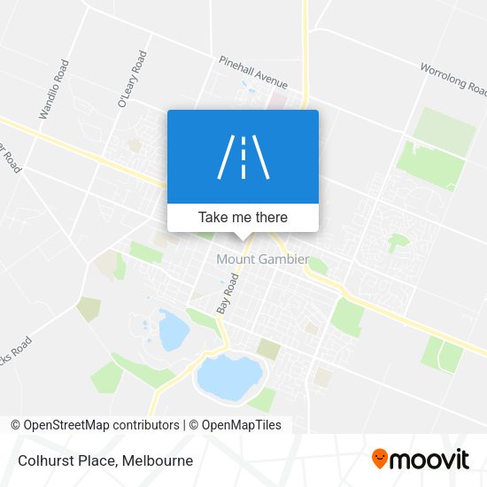 Colhurst Place map