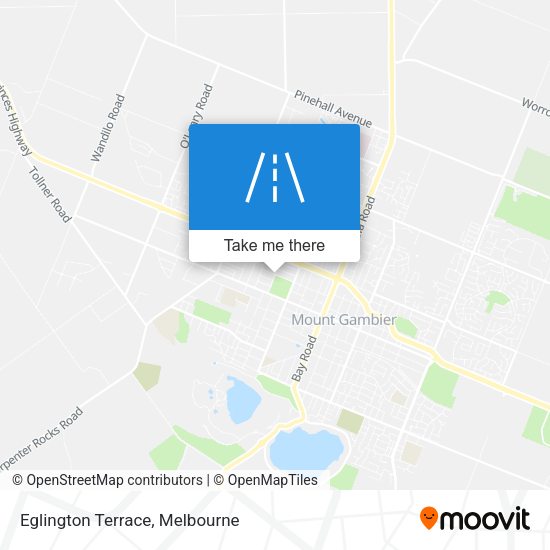 Eglington Terrace map