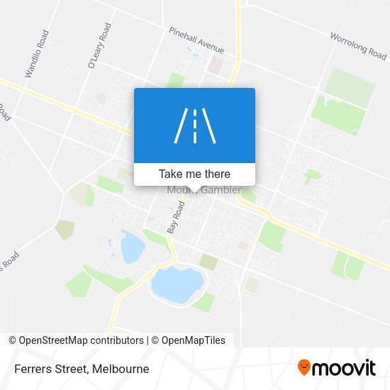 Ferrers Street map
