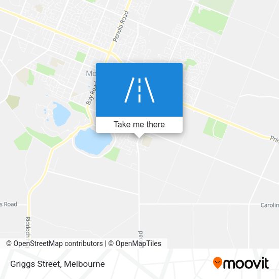 Griggs Street map