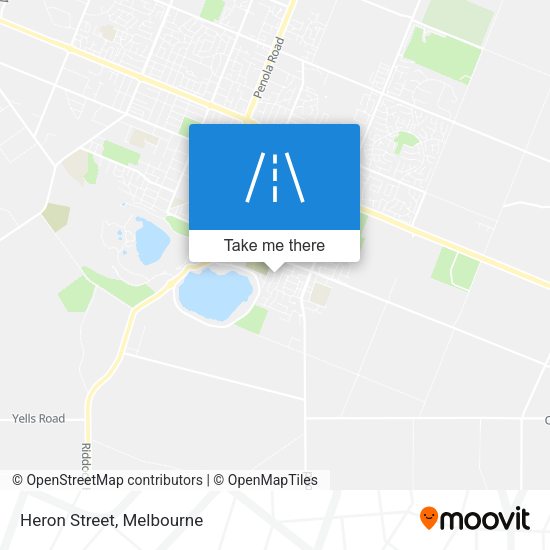 Heron Street map