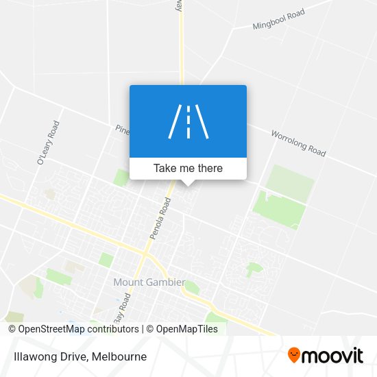 Illawong Drive map