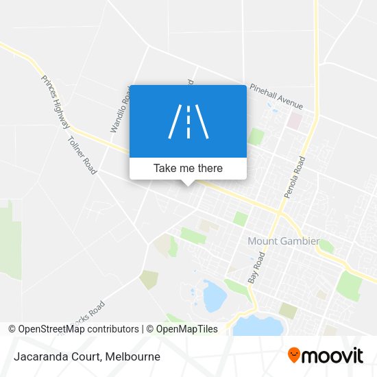 Jacaranda Court map