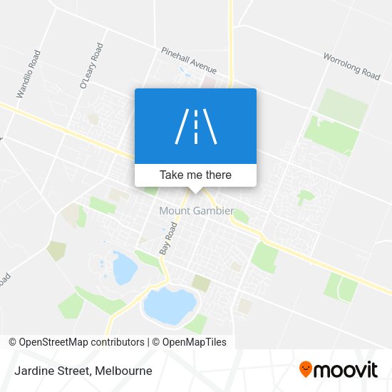 Jardine Street map