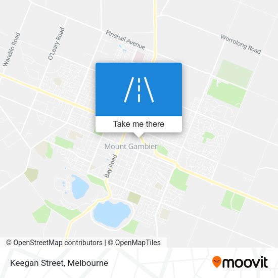 Keegan Street map