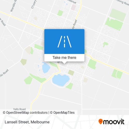 Lansell Street map