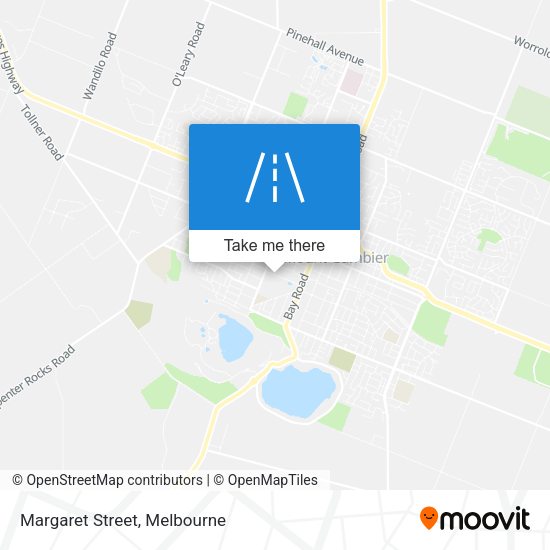 Margaret Street map