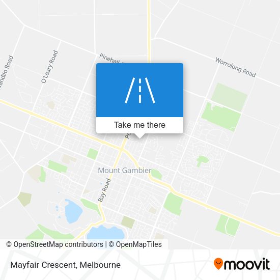 Mayfair Crescent map