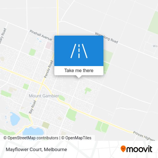 Mayflower Court map