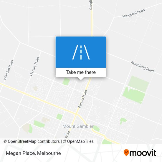 Megan Place map