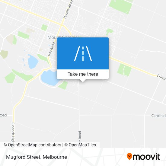 Mugford Street map
