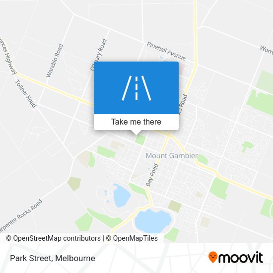Park Street map