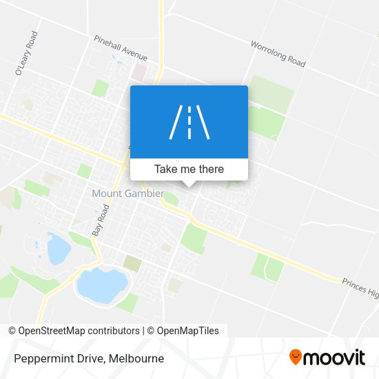 Peppermint Drive map
