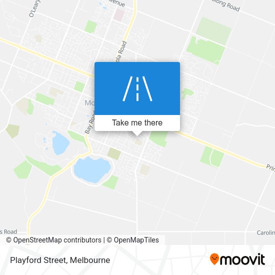 Playford Street map