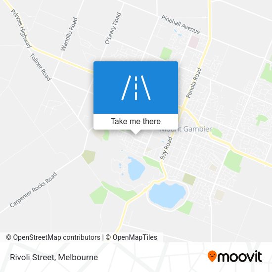 Rivoli Street map