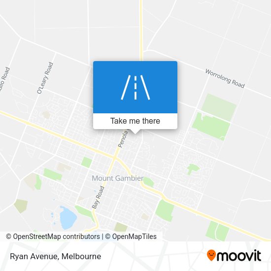 Ryan Avenue map