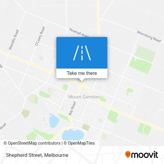 Shepherd Street map