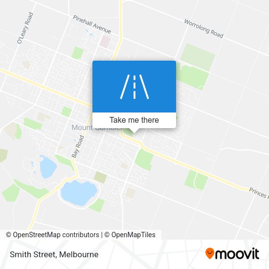 Smith Street map
