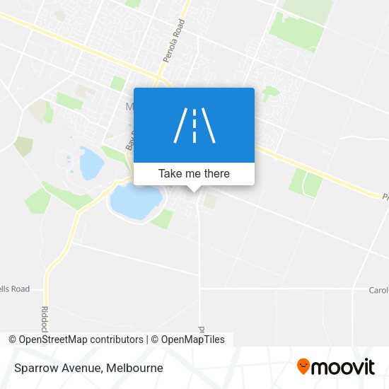 Sparrow Avenue map