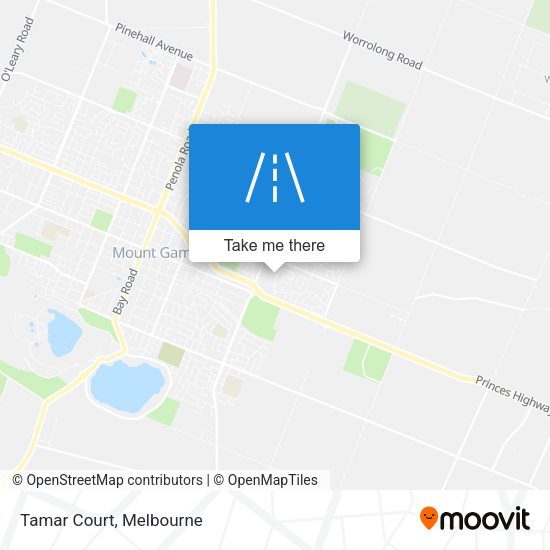 Tamar Court map