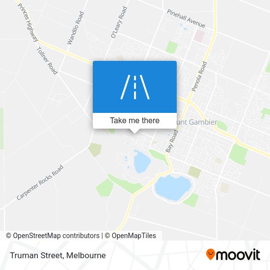 Truman Street map