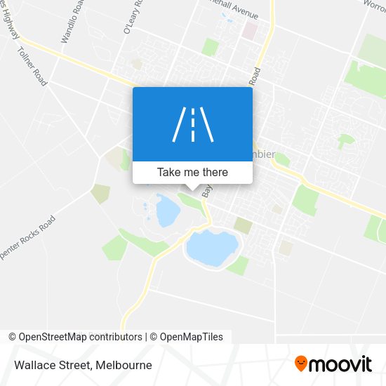 Wallace Street map