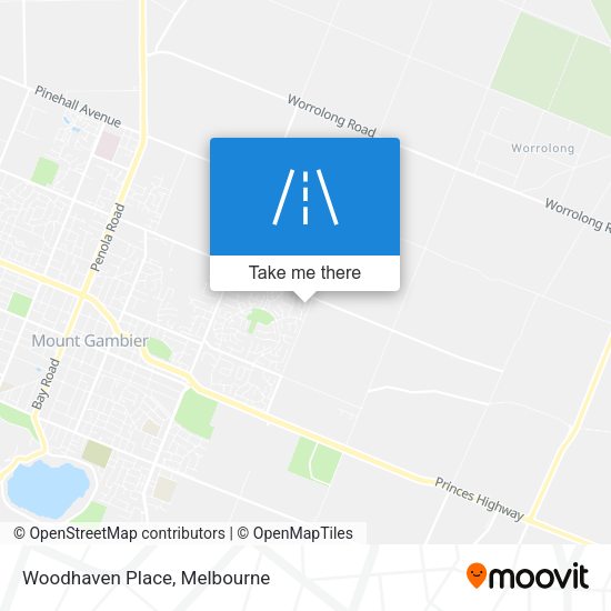 Woodhaven Place map