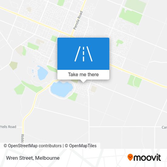 Wren Street map