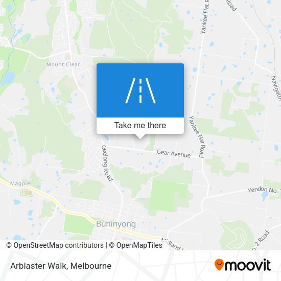 Arblaster Walk map