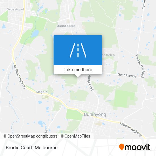 Brodie Court map