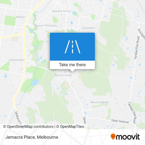Jemacra Place map
