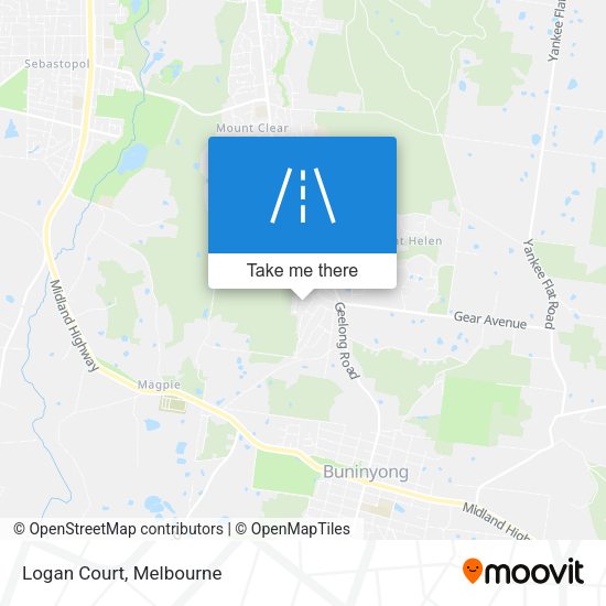 Logan Court map