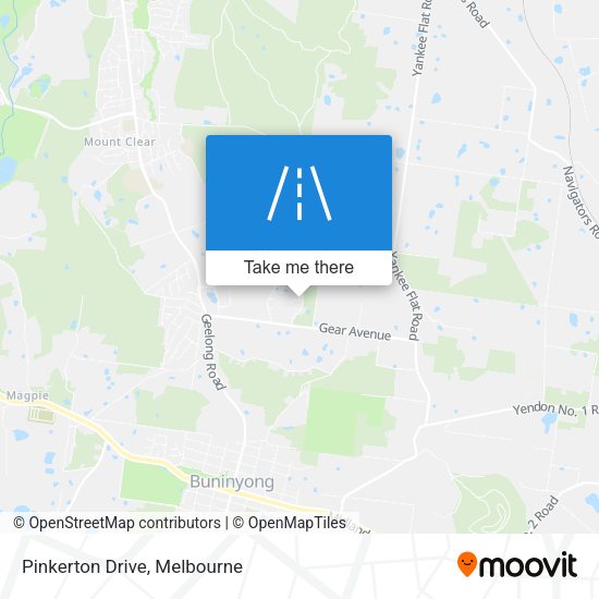 Pinkerton Drive map