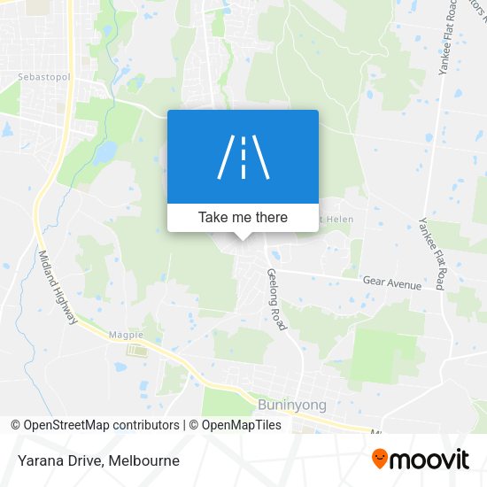 Yarana Drive map