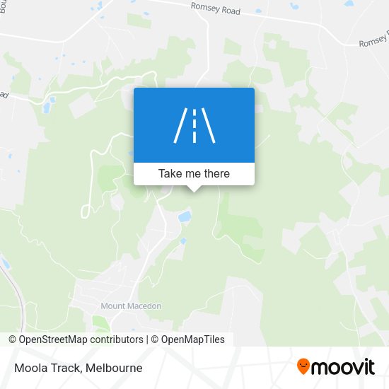 Moola Track map