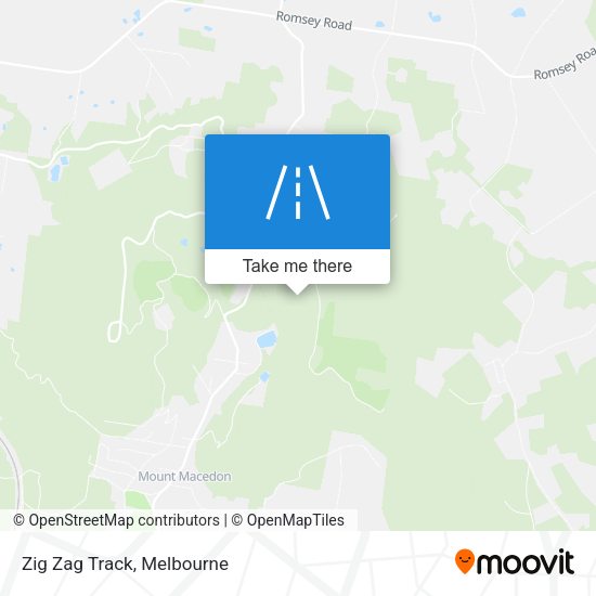 Zig Zag Track map