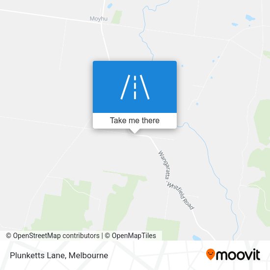 Plunketts Lane map