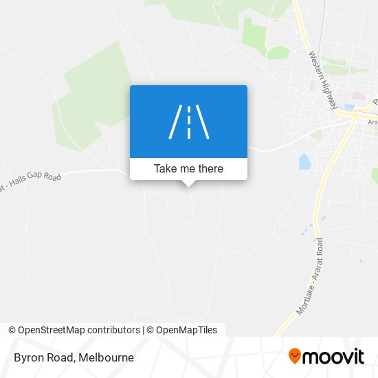 Byron Road map