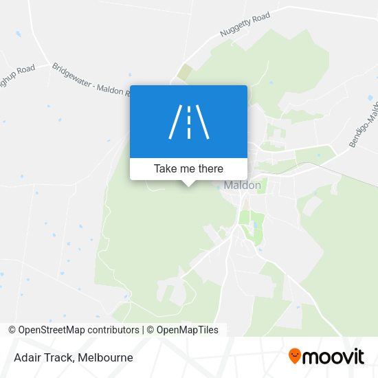 Adair Track map