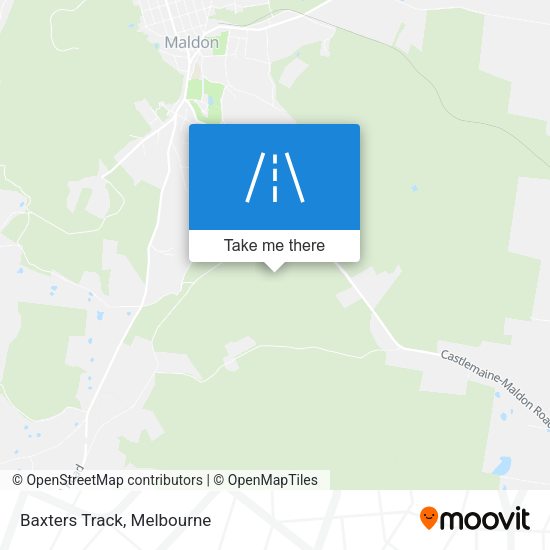 Baxters Track map
