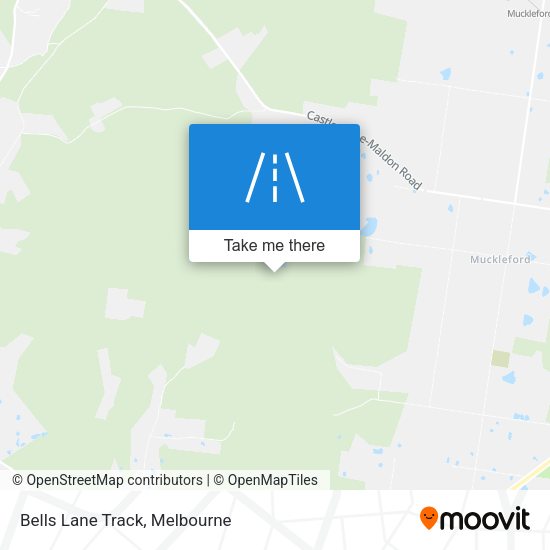 Bells Lane Track map