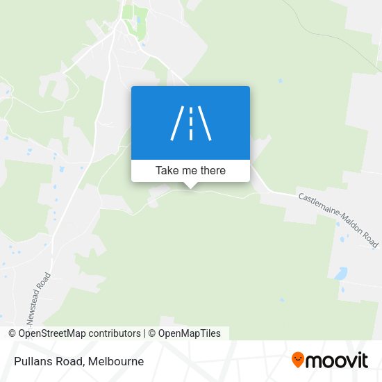 Pullans Road map