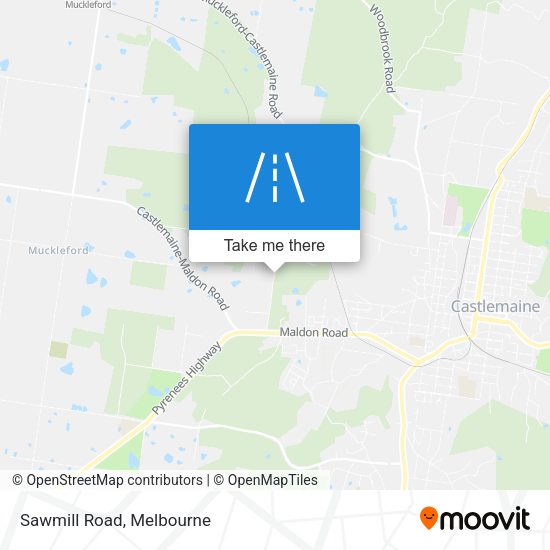 Sawmill Road map