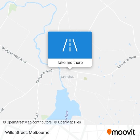 Wills Street map