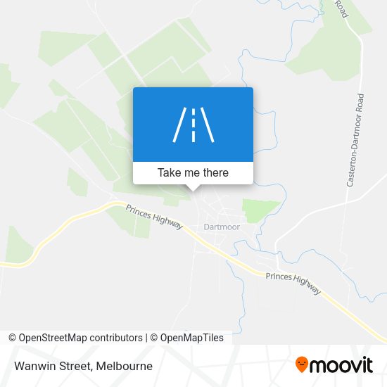 Wanwin Street map