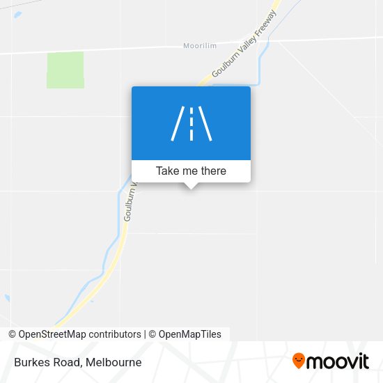 Burkes Road map