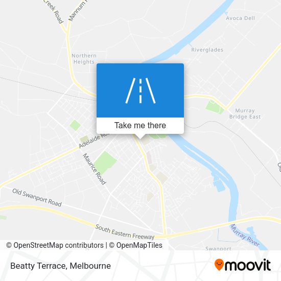 Beatty Terrace map